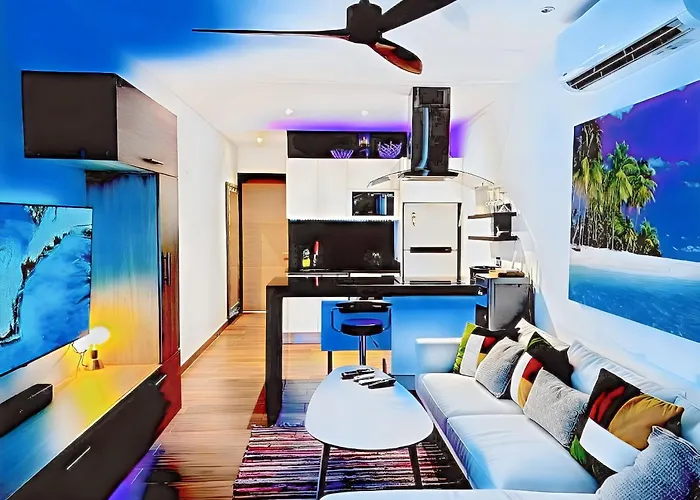Modern For 2 With Rooftop Pool - Appartement