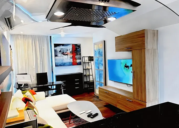 Modern For 2 With Rooftop Pool - Appartement